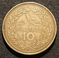 LIBAN - LEBANON - 10 PIASTRES 1968 - KM 26 - Libanon