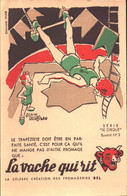 Buvard La Vache Qui Rit , Série Le Cirque N°2 Par Alain Saint Ogan, Célèbre Création Des Fromageries Bel - Leche