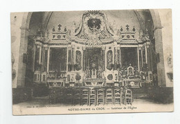 11 Aude Notre Dame Du Cros Intérieur De L'église 1911 Caunes Minervois  ( Narbonne ) Ed Roudière Carcassonne - Narbonne