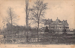 CPA Maisons Laffitte - Vue Sur Le Chateau - Maisons-Laffitte
