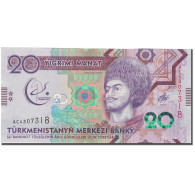 Billet, Turkmenistan, 20 Manat, 2017, 2017, NEUF - Turkmenistán