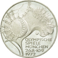 Monnaie, République Fédérale Allemande, 10 Mark, 1972, Stuttgart, SUP+ - Commemorative