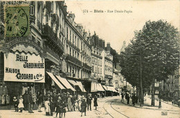 Blois * La Rue Denis Papin * Commerce Magasin Belle Jardinière Maison GODARD Et Compagnie * Pub - Blois