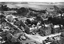 51-FERE-CHAMPENOISE- PLACE DE L'HÔTEL DE VILLE VUE DU CIEL - Fère-Champenoise