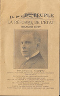 Brochure Du Journal L'Ami Du Peuple (24 Mars 1933) - La Réforme De L'Etat Par François Coty, Sénateur Extrême Droite - Otros & Sin Clasificación