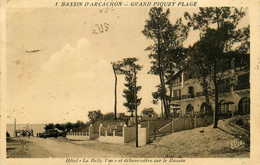 Arcachon * Le Bassin * Grand Piquey Plage * Hôtel BELLE VUE Et Débarcadère Sur Le Bassin - Arcachon