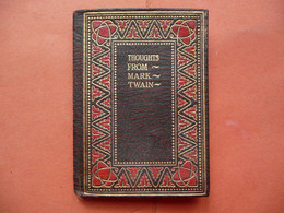 THOUGHTS FROM MARK TWAIN SELECTED BY ELSIE E. MORTON SESAME BOOKLETS MINIATURE - Literary