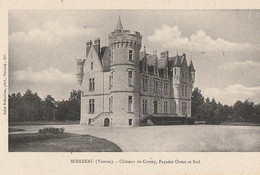 MIREBEAU. - Château De Cursay - Façades Ouest Et Sud. Carte Pas Courante - Mirebeau