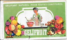 Gastronomie: Brochure De Recettes De Confitures - Publicité Gélifruit (Gélifiant Naturel) Boué (Aisne) - Gastronomia