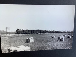 Photo De DAHLSTRÖM  : Train Vapeur Vers COURTENOT- LENCLOS   En 1964 - Treni