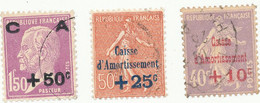 LA SERIE  249/250/251       OBLIT - Used Stamps