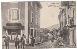 Delcampe - CHAMOUX La Place Centrale - Chamoux Sur Gelon
