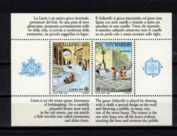 SAINT MARIN  Timbres Neufs** De 1989  ( Ref 3895  ) EUROPA - Blocchi & Foglietti