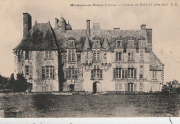 MIREBEAU-en-POITOU. -  Le Château De MARCAY (côté Sud) - Mirebeau