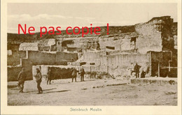 CARTE POSTALE ALLEMANDE - LES CARRIERES DE MOULIN SOUS TOUVENT PRES NAMPCEL - NOYON OISE 1914 1918 - 1914-18