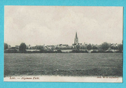 * Lo Reninge - Loo Reninghe (West Vlaanderen) * (Druk W.B. Ghyssaert) Algemeen Zicht, Panorama, église, Old, Rare - Lo-Reninge