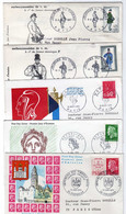 1er Jour : France : Lot De 9 Enveloppes   F.D.C.: Pub Pour Docteurs - 1960-1969