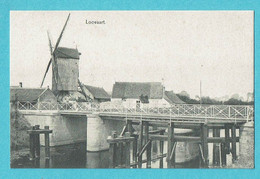 * Lo Reninge - Loo Reninghe (West Vlaanderen) * (Drukk Wwe Ghyssaert 12881) Loovaart, Pont, Bridge, Moulin, Molen, TOP - Lo-Reninge