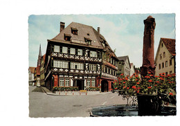 Cpm - Nagold - Allemagne - HOTEL POST - K W 1042 - 1966 - Nagold