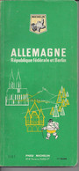 GUIDE VERT MICHELIN - ALLEMAGNE 1966 - Michelin-Führer