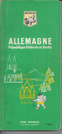 GUIDE VERT MICHELIN - ALLEMAGNE 1966 - Michelin (guides)