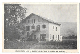 CPA. SCIEZ.. VILLA NOTRE DAME DES MOUETTES.COLONIE NOTRE DAME DE LA PROVIDENCE .1938..TBE - Sciez