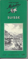 GUIDE VERT MICHELIN - SUISSE 1958 - Michelin (guides)