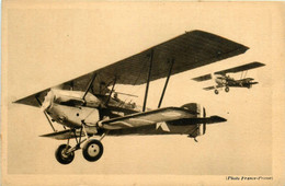 Aviation * Avion Biplan * Pub Publicité Ligue Aéronautique De France * Plane - 1919-1938: Interbellum