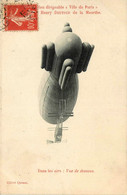 Aviation * Ballon Dirigeable Zeppelin Saucisse VILLE DE PARIS , Henry Deutsch De La Meurthe - Zeppeline