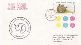 British Antarctic Territory (BAT) 1989 Cover Ca Faraday  Ca Faraday 30 NO 89 (BAT315) - Briefe U. Dokumente