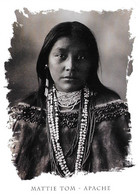 E.S. CURTIS COLLECTION - MATTIE TOM - APACHE - Jeune Indienne Indien - Denver - Native Americans