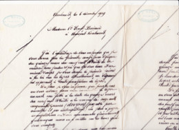 Double De 2 Lettres Sur Papier Pelure - VINALMONT 1929 Avec Cachet J. ROBA  , Carrières ( B302) - 1900 – 1949