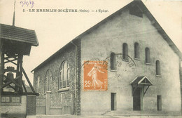 (D) 94 LE KREMLIN-BICÊTRE. L'Eglise 1927 - Kremlin Bicetre