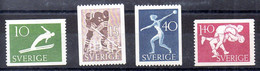 Suecia Serie Nº Yvert 372/75 ** DEPORTES (SPORTS) - Nuevos