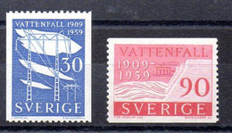 Suecia Serie Nº Yvert 437/38 ** - Unused Stamps