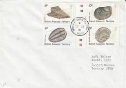 British Antarctic Territory (BAT) 1991 Cover Ca Halley 12 JA 91 (BAT322A) - Briefe U. Dokumente