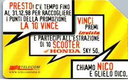 15024 - Italien - La 10 Vince , Honda Sky 50 , Nico - Öff. Diverse TK