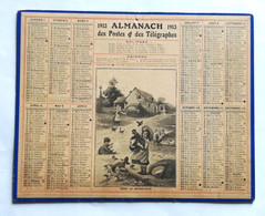 Calendrier Alamanach De 1913 - Dans La Basse-cour - Grand Format : 1901-20