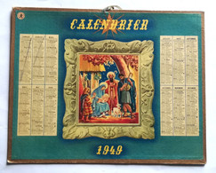 Calendrier  De 1949 - Noel - Grand Format : 1941-60