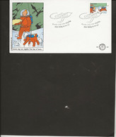 PAYS - BAS LETTRE FDC AFFRANCHIE N° 1711 - TINTIN ET MILOU - ANNEE 1999 - FDC