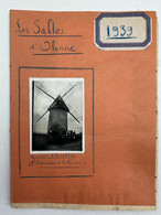 Lot De 6 Photographies + Rédaction élève Sortie Scolaire Ecole Publique De Longué Jumelles Aux Sables D'Olonne En 1939 - Sonstige & Ohne Zuordnung