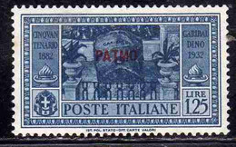 COLONIE ITLIANE EGEO 1932 SCARPANTO GARIBALDI LIRE 1,25 MNH - Egeo (Scarpanto)