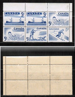 CANADA   Scott # 365-8** MINT NH CORNER BLOCK OF 6 CONDITION AS PER SCAN (LG-1454) - Blocs-feuillets