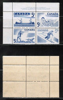 CANADA   Scott # 365-8** MINT NH PLATE #2 BLOCK OF 4 CONDITION AS PER SCAN (LG-1455) - Plattennummern & Inschriften