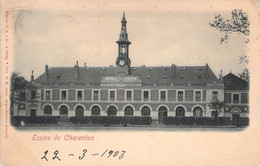CPA Ecoles De Charenton - Carte Circulée En 1903 - Charenton Le Pont