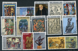 ICELAND 1974 Complete Issues  Used.  Michel 485-499 - Oblitérés