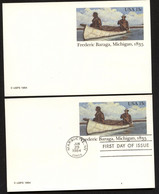 USA UX103 Postal Cards FREDERIC BARAGA Michigan 1835 - Indiens D'Amérique