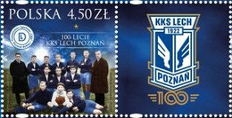 Poland 2022 / 100th Anniversary Of KKS Lech Poznań, Football Club, Lech Stadium, Sport / With Tag MNH** New!!! - Nuevos