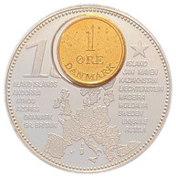 BÉLGICA. MEDALLA LA NUEVA MONEDA EUROPEA 2.002 (DINAMARCA) - Professionals / Firms