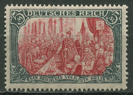 Deutsches Reich 1915/19 Reichsgründungsfeier Kriegsdruck 97 B II Postfrisch - Unused Stamps